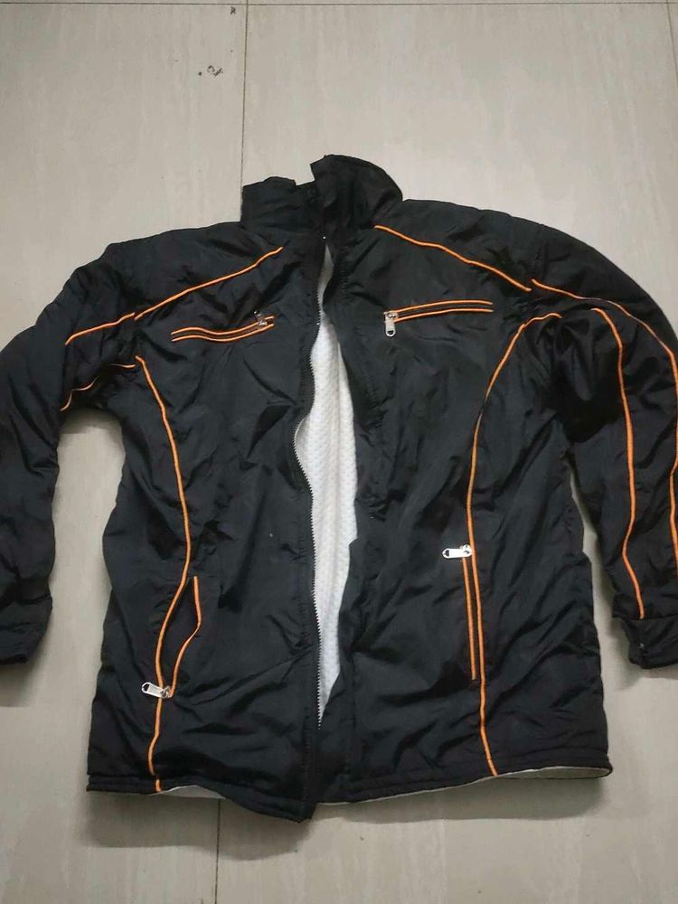 Stylish Black &amp; Orange Jacket
