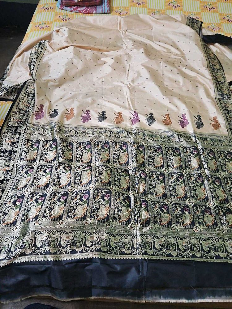 exclusive baluchuri pure silk saree