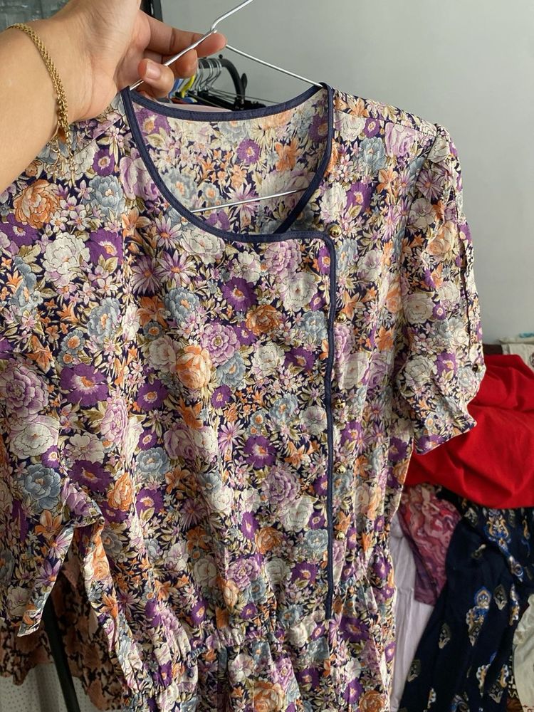 Floral Print Dress