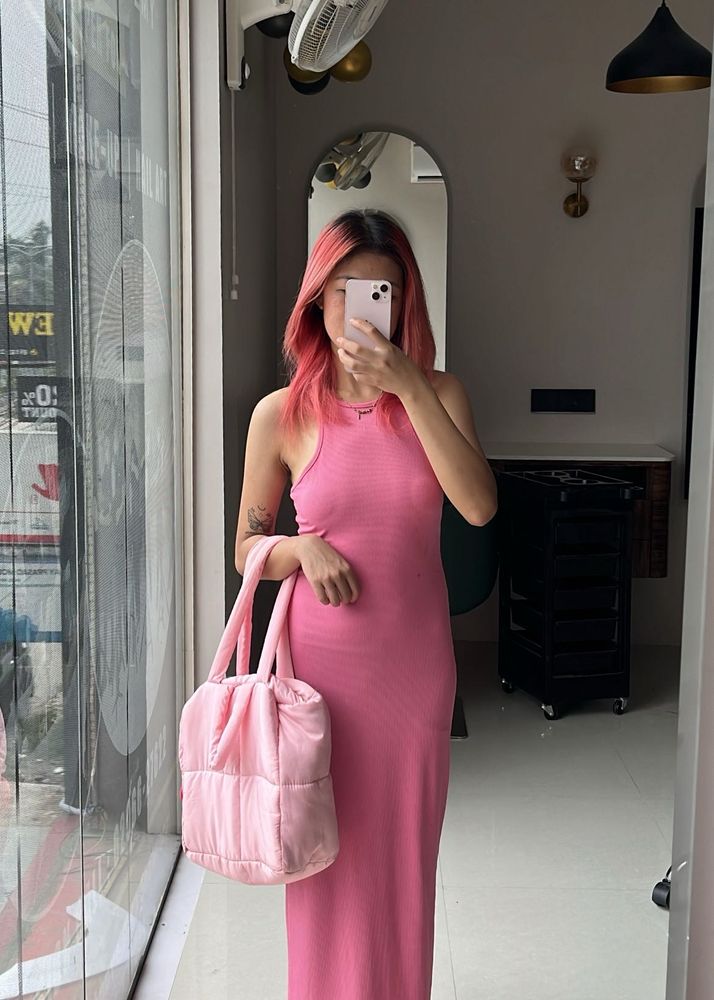 Peach Pink Drsss 🎀🎀