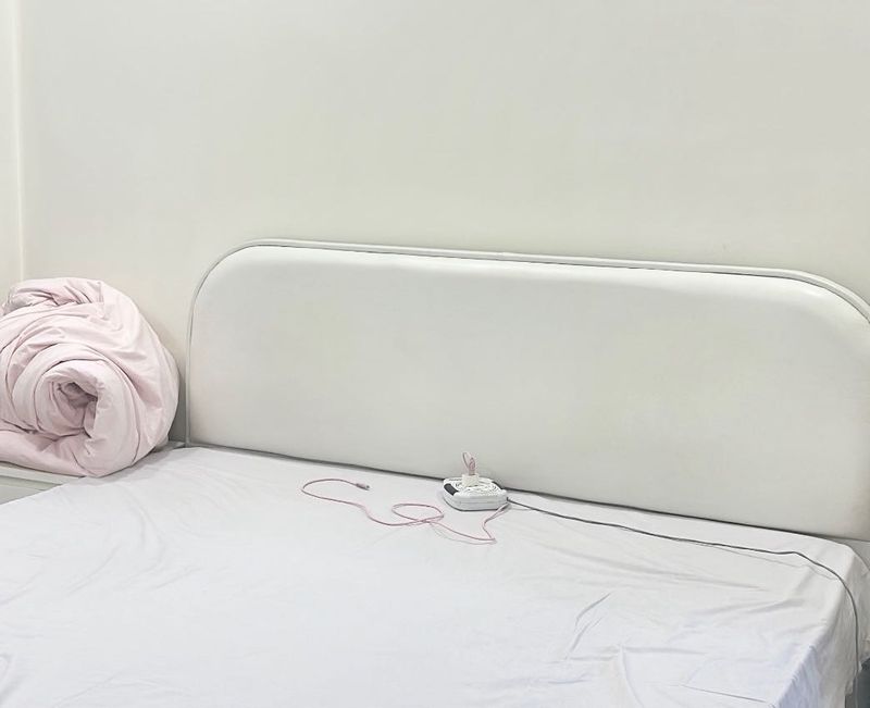 White Bed Headboard