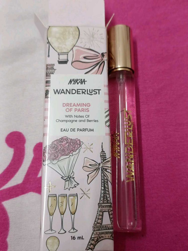 Travel size perfume: Nykaa Wanderlust