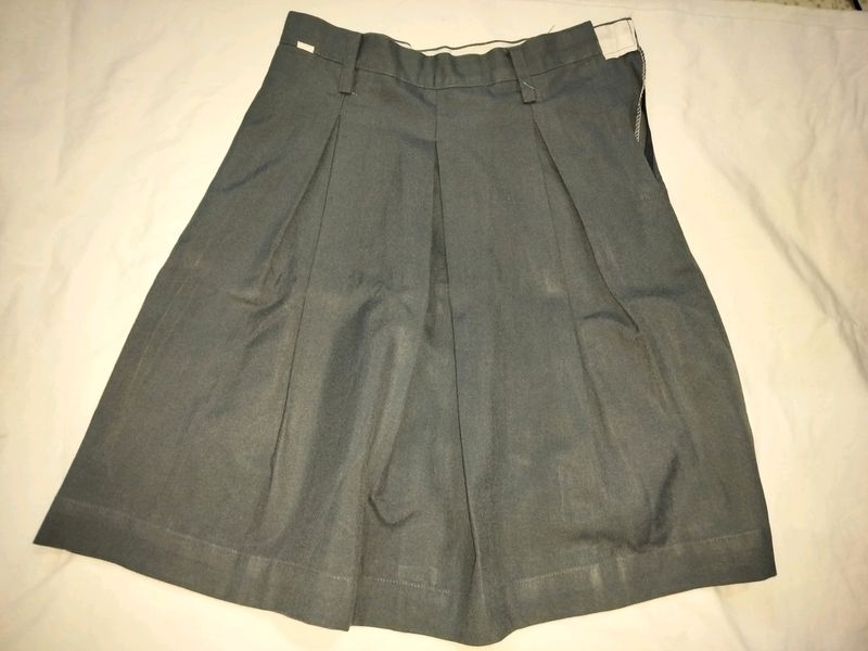 Grey Skirt For Girls
