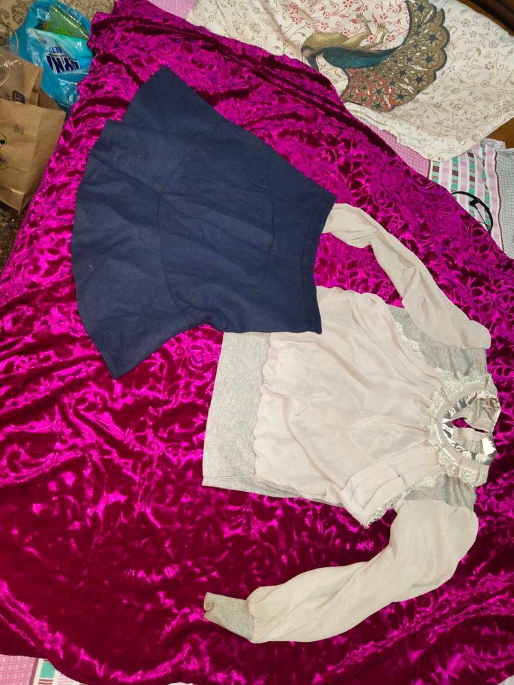 Cute Skirt &amp; Top Set winters