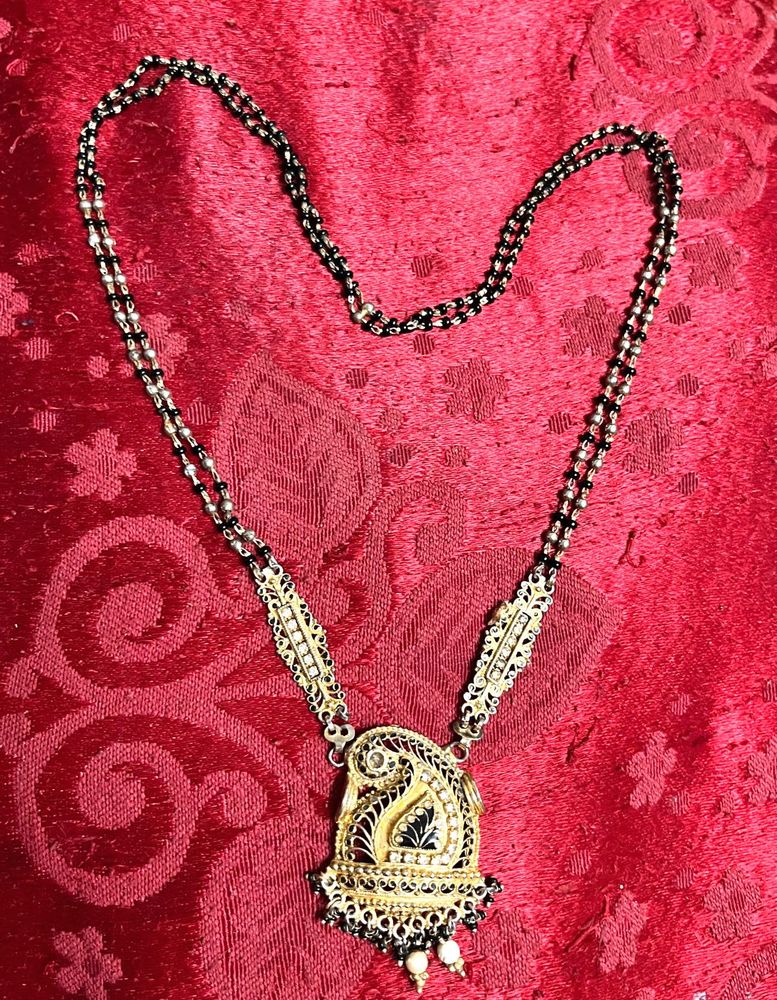 Elegant Gold Plated Mangalsutra