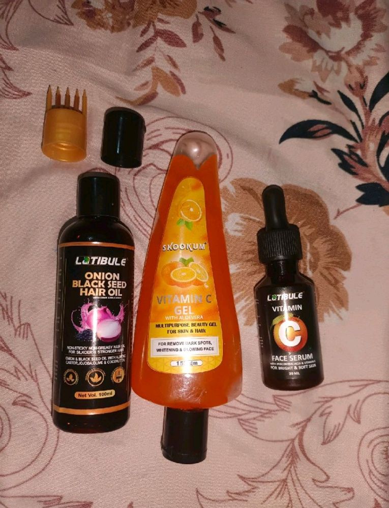 Skin Care And Hair Oil Products