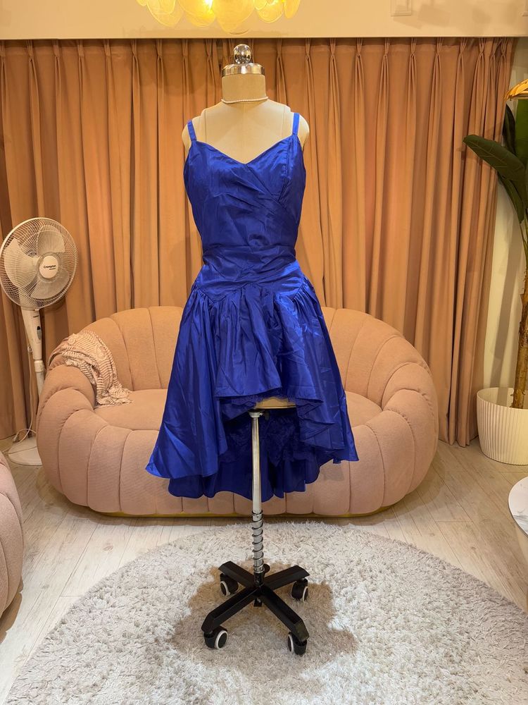 Vintage Blue Party Dress