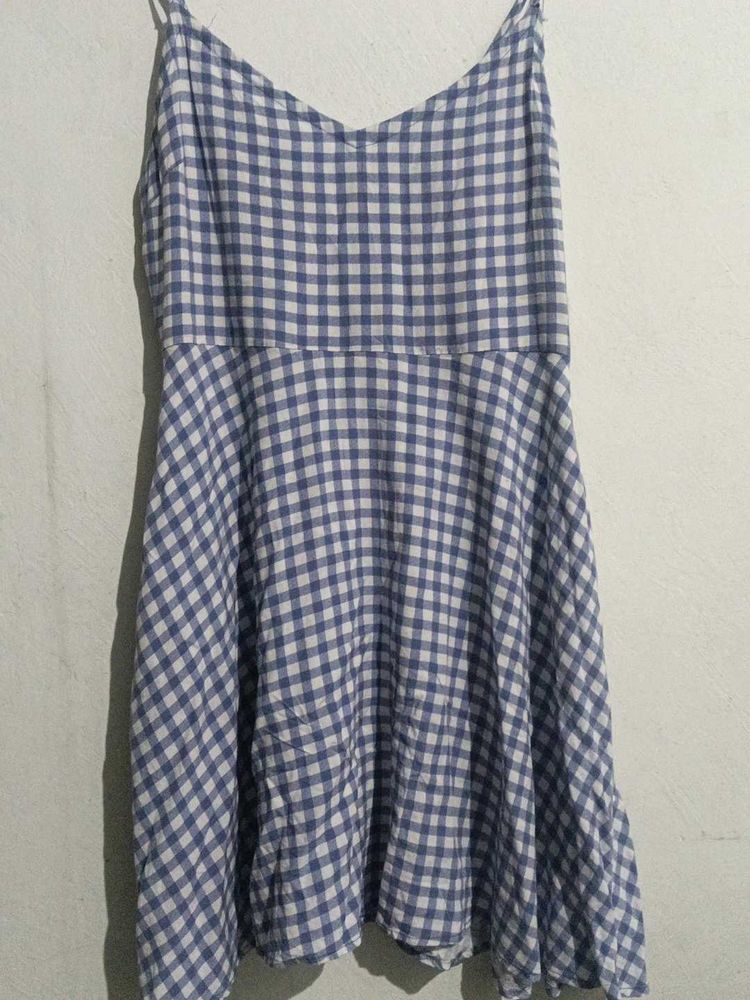 Gingham Mini Dress