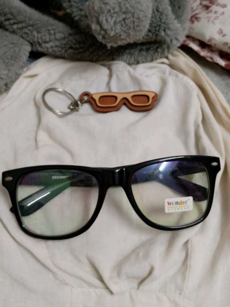 Stylish Black Wayfarer Eyeglasses