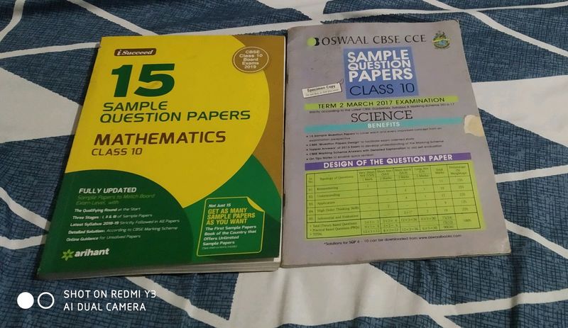 Class-10 Sample Books Maths Nd Science
