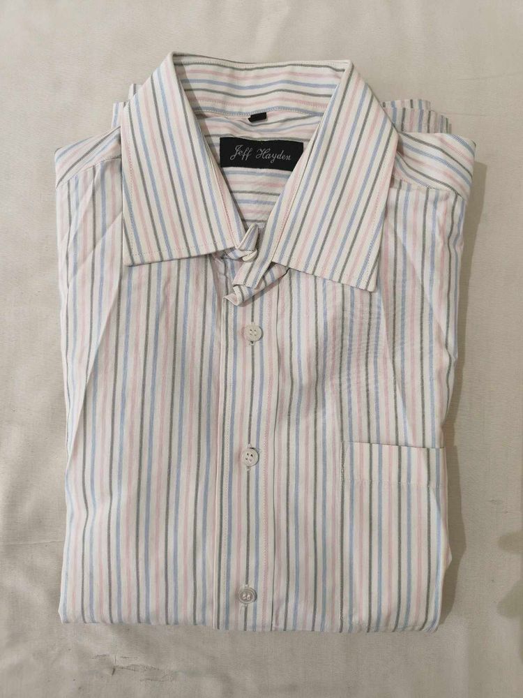 Jeff Hayden Striped Men's Shirt for Men