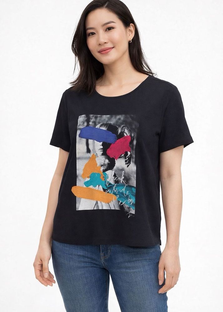 Artistic Graphic Tee - Unique Design