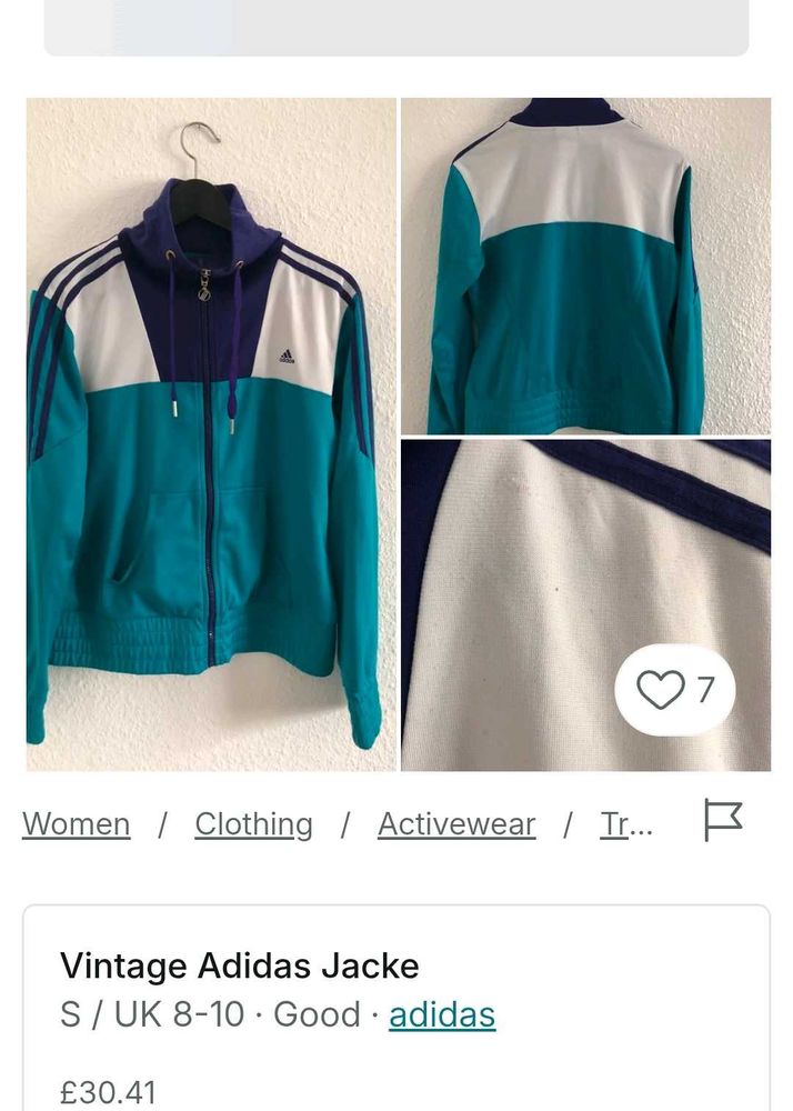 Vintage Adidas Track Jacket