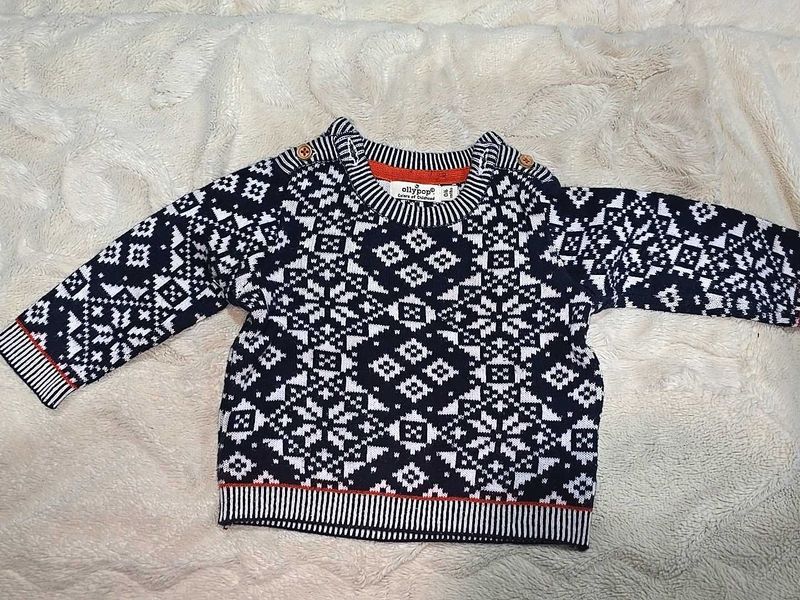 Cozy Nordic Snowflake Sweater