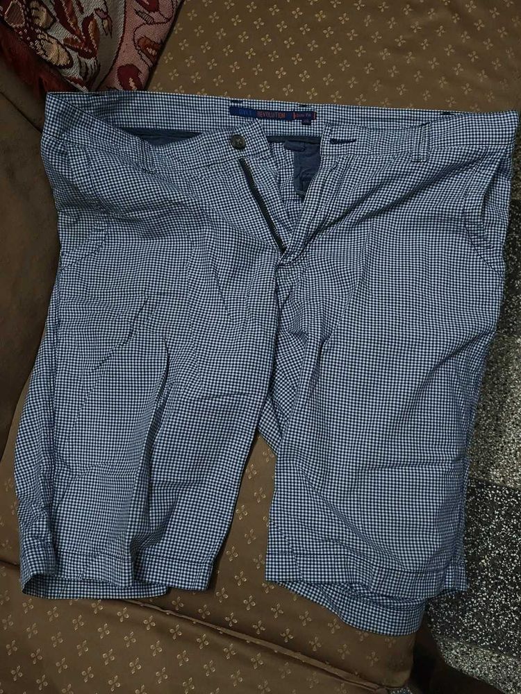 Men's Checked Shorts