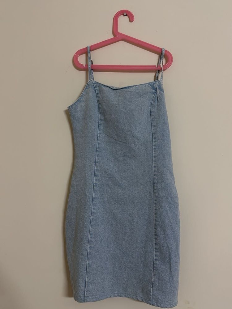 New Westside Denim Dress - XS