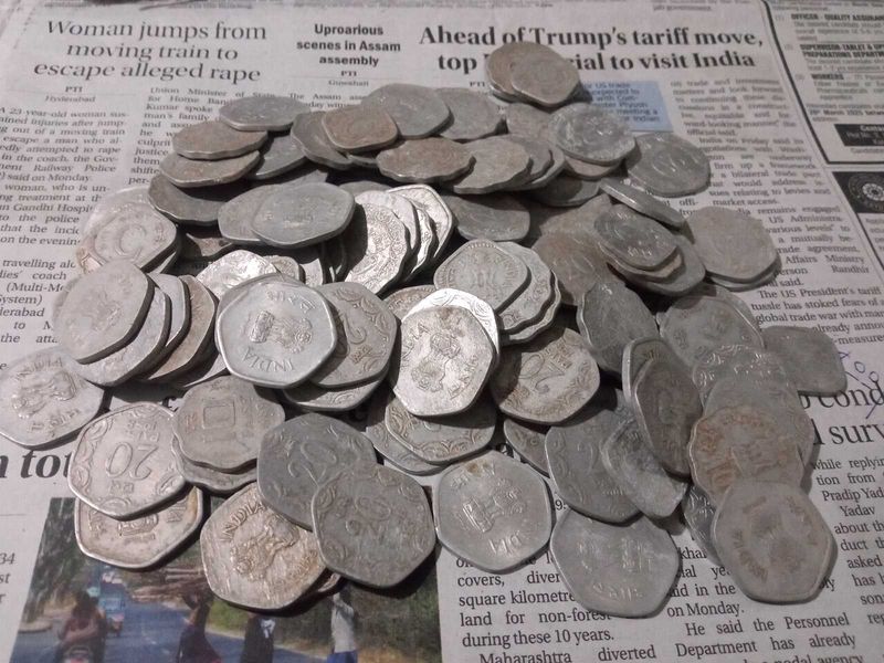 Aluminum Antique Coins