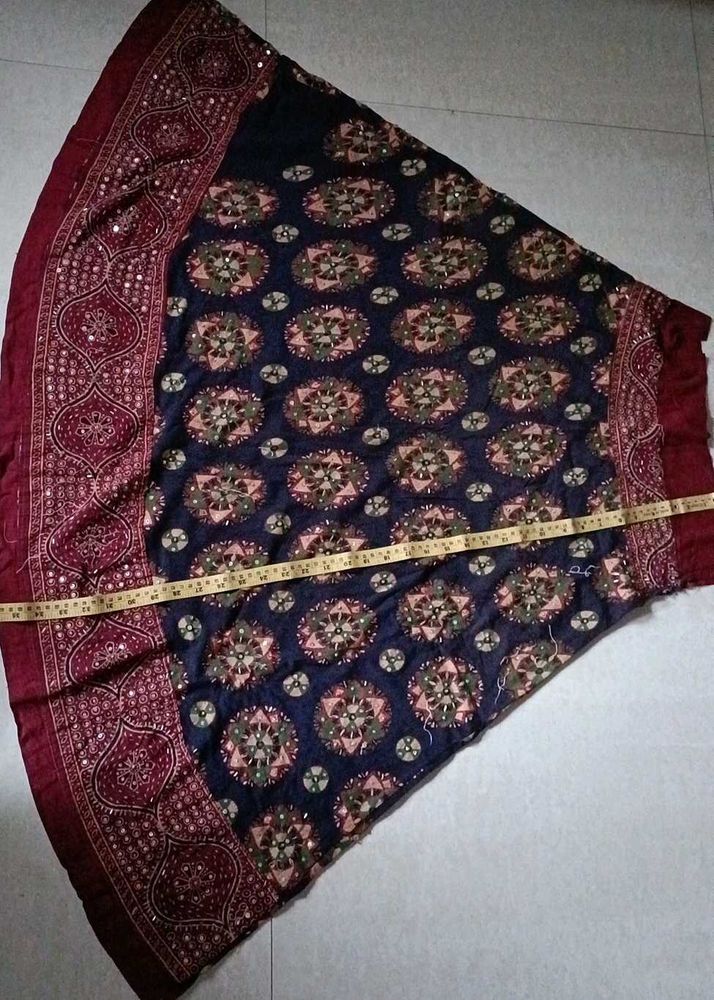Vintage Patterned Navratri Choli