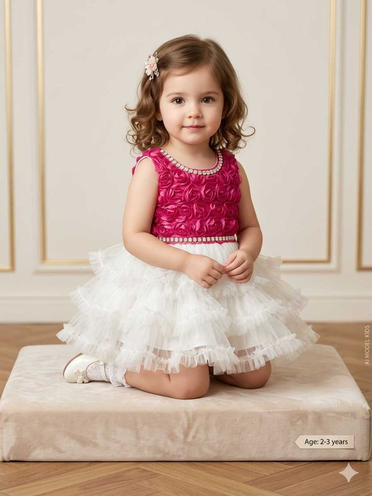 Adorable Girl's Party Dress