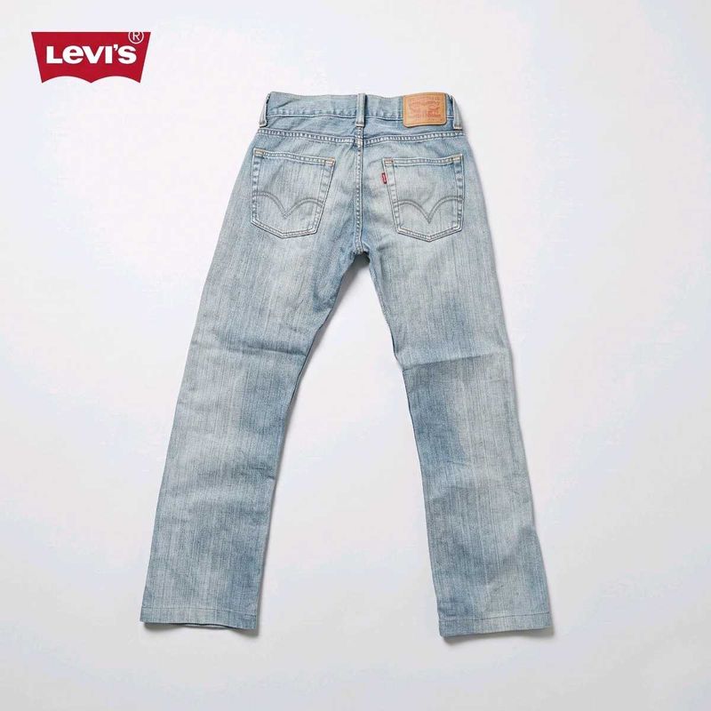 Levi's 523 'Straight Fit' Jeans (Light Wash)