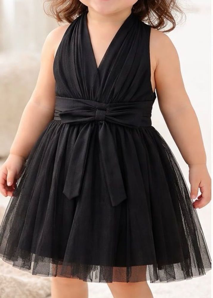 Adorable Black Tulle Dress