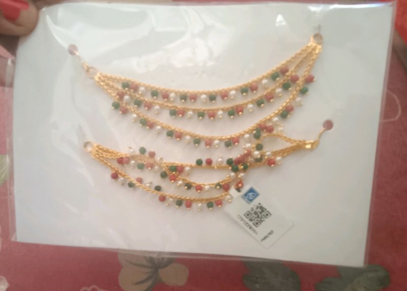 New Bahubali Style Hair Chain Jewellery