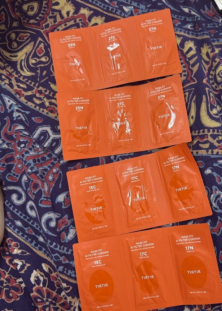 TIRTIR Mask Fit Cushion Samples