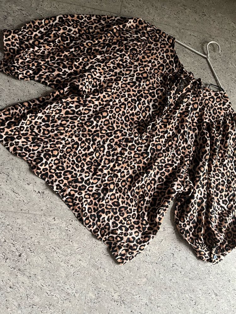 Leopard Printed Top