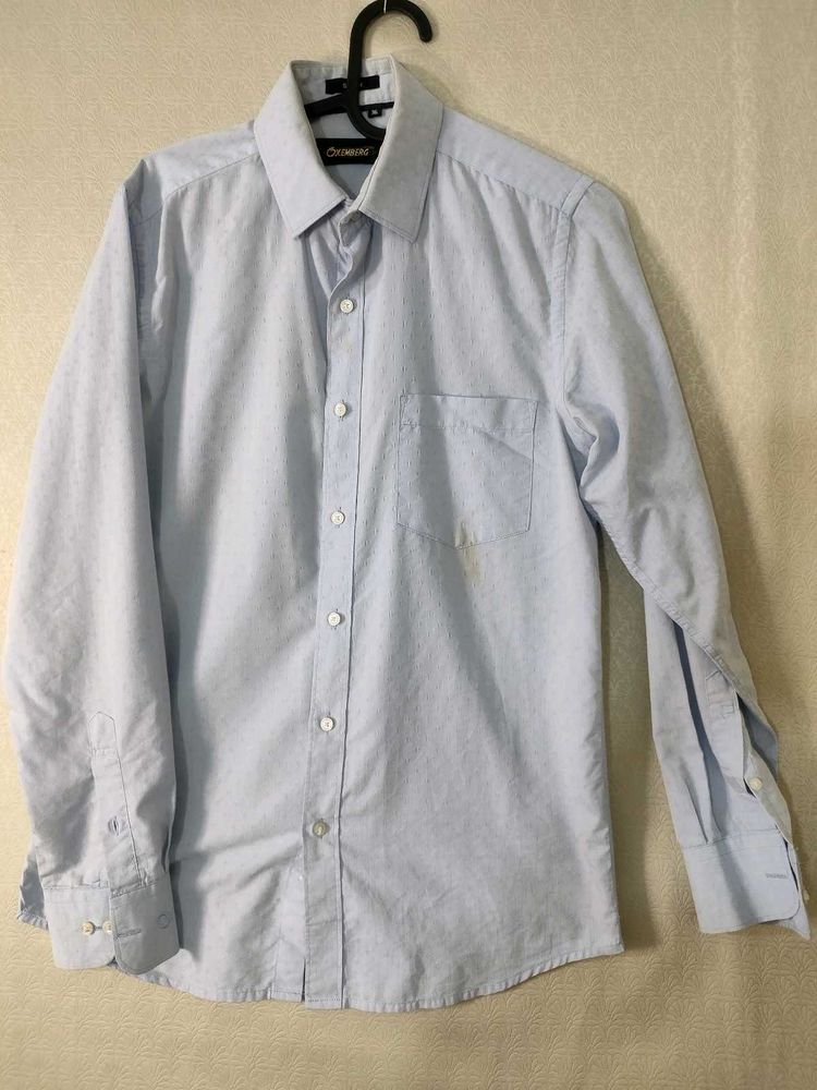 Oxemberg Men's White Shirt