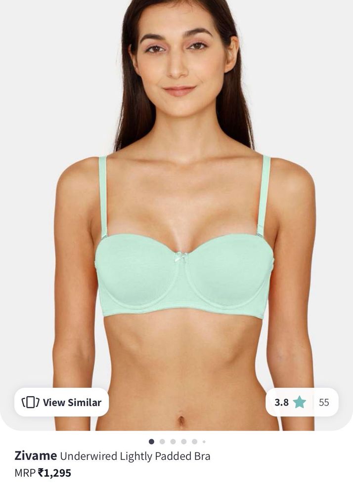 Zivame Underwired Lightly Padded Bra