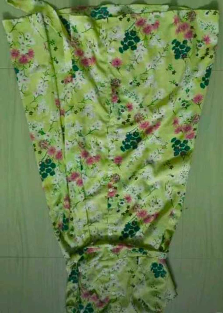 Floral Print Saree