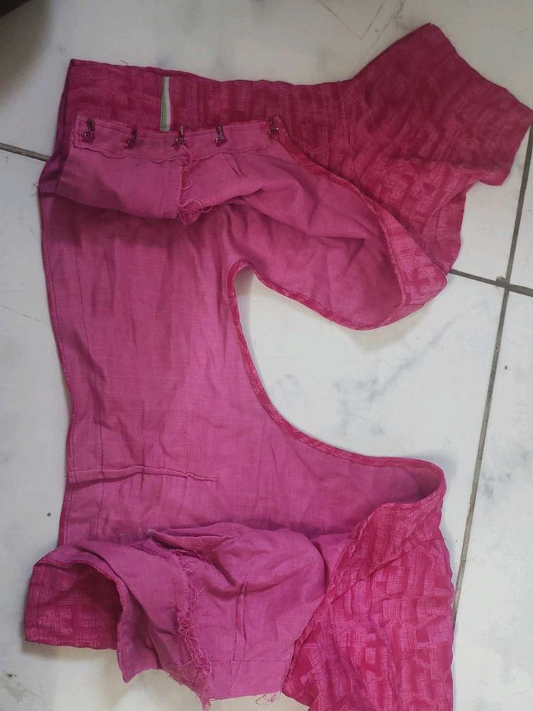 Pink Embroidered Blouse