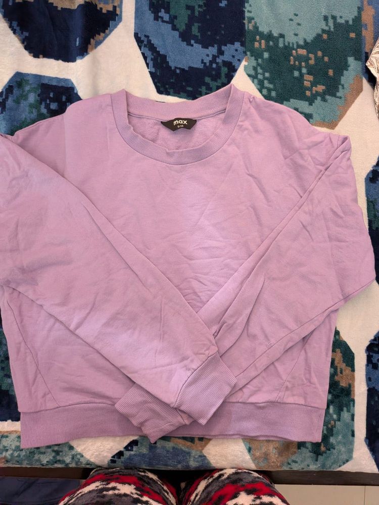 Lilac MAX Long Sleeve Sweater