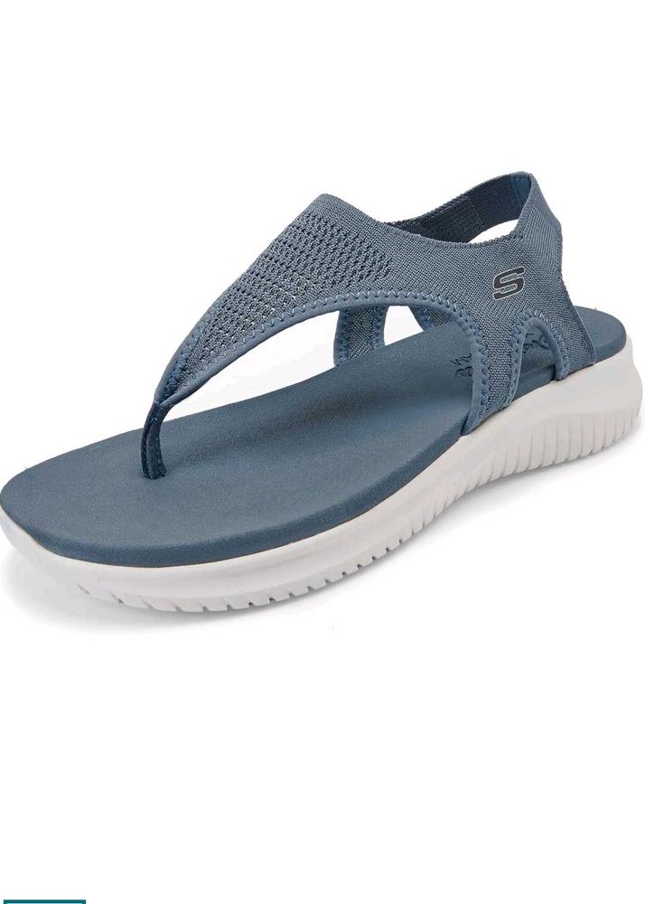 Skechers Blue Youga Foam Sandals