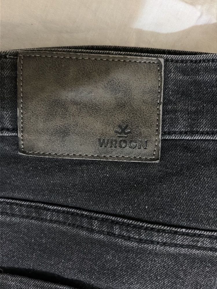 WROGN Black Denim Jeans