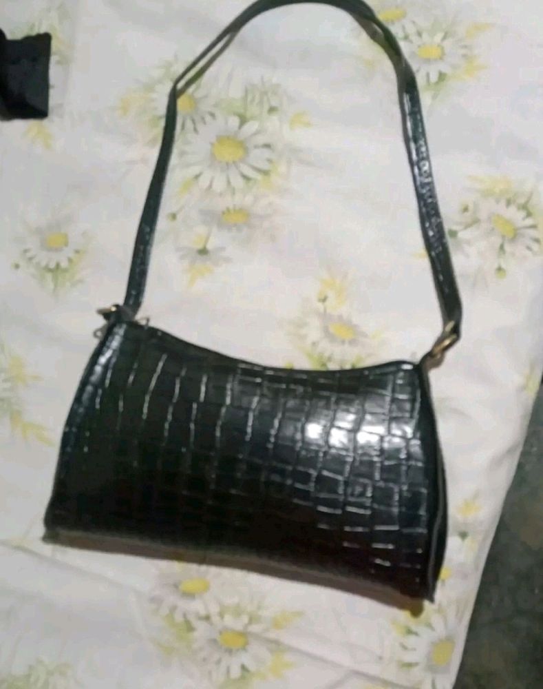 Red And Black Sling Bag