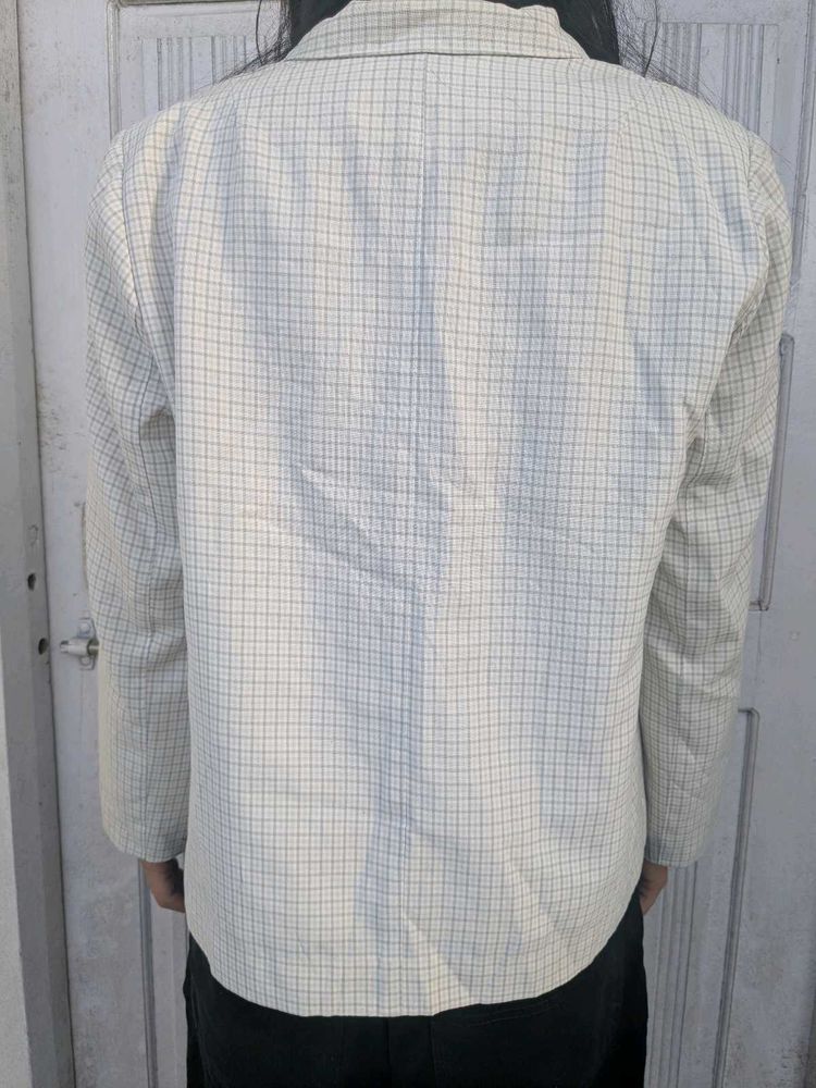 Checked Coat