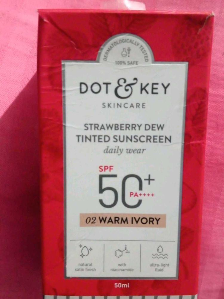 Dot &amp; Key Strawberry Dew Tinted Sunscreen SPF 50