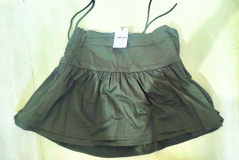 Green Bubble Skirt