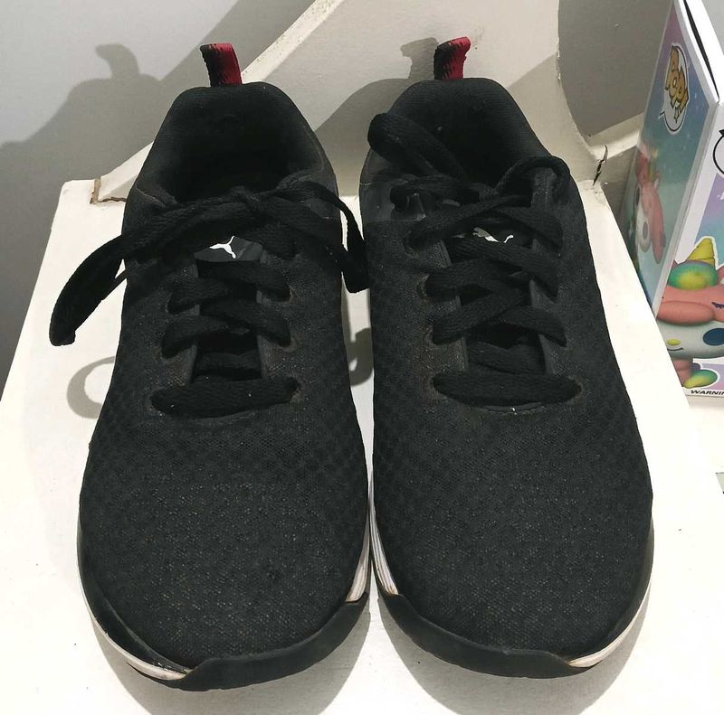 Puma Black White Sneakers