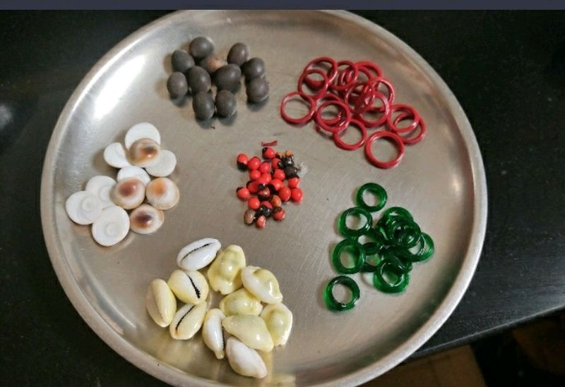 "🕉️ Vaishnavi Collection: Dhana Laxmi Pooja Kit with Divine Offerings 🌼"