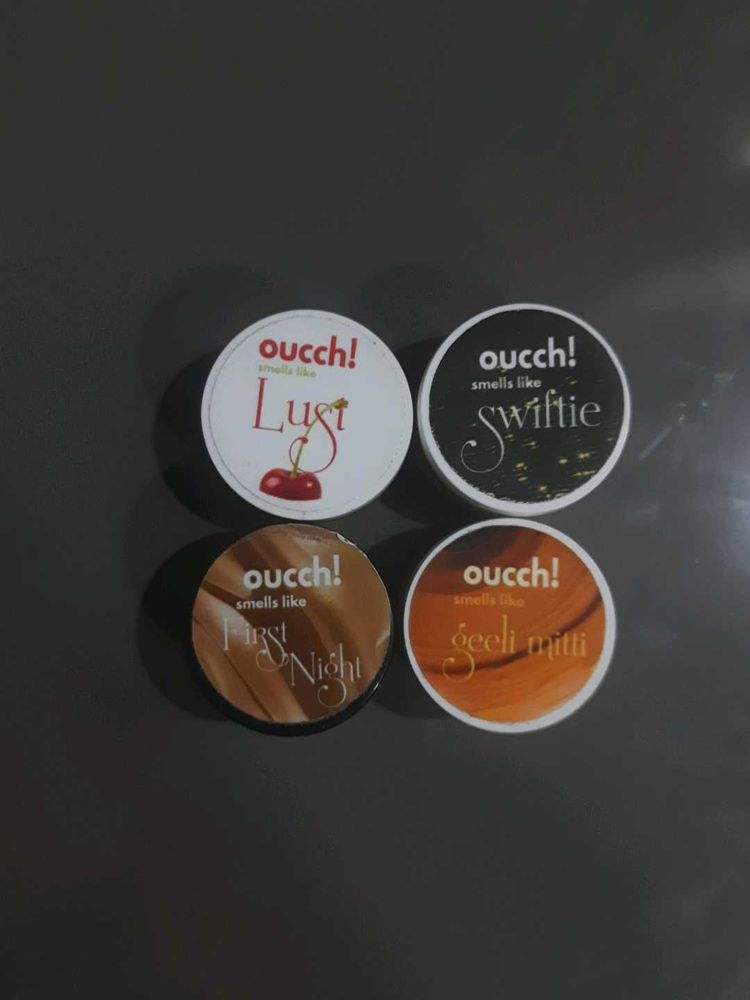 Ouchh solid mini perfume set of 4