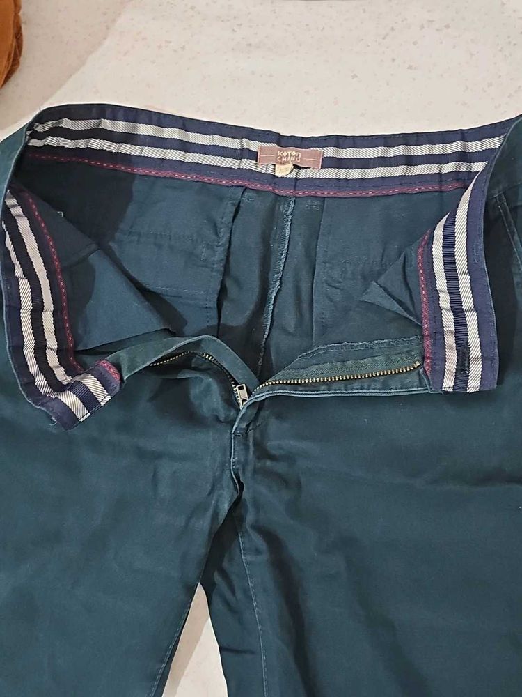 Dubai bought Dark Green Chinos