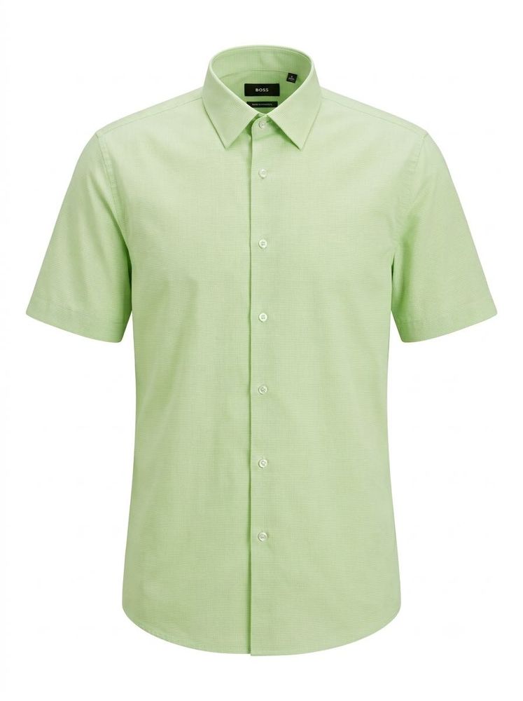 Hugo Boss Short Sleeve Button-Down Shirt