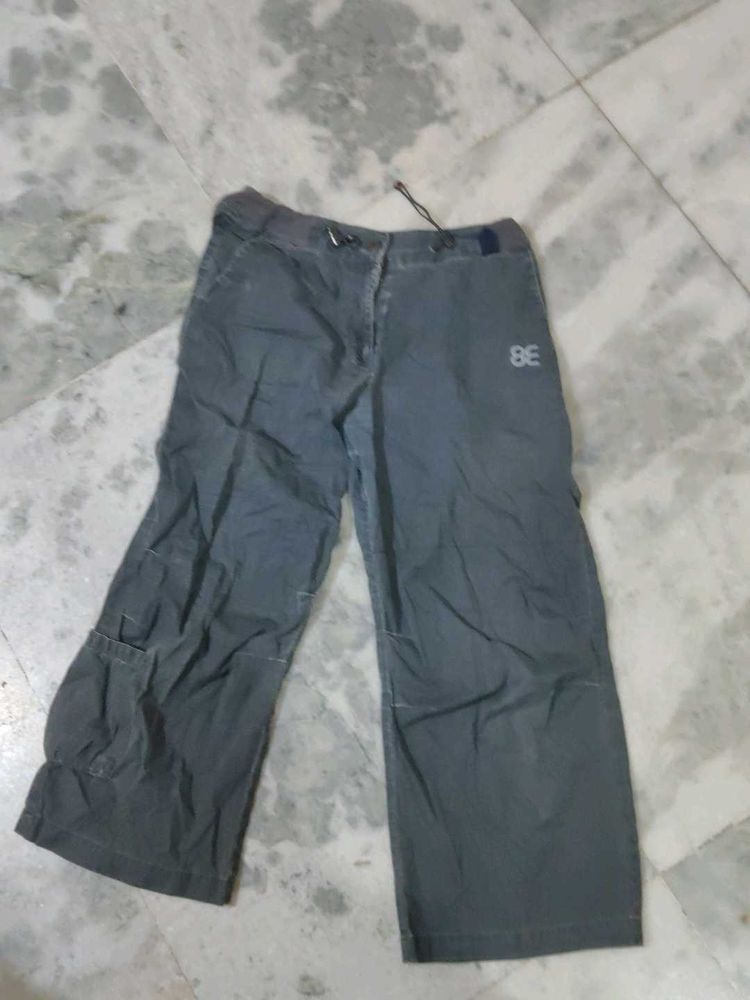 Y2k Stylish Streetwear Gray Cargo Pants