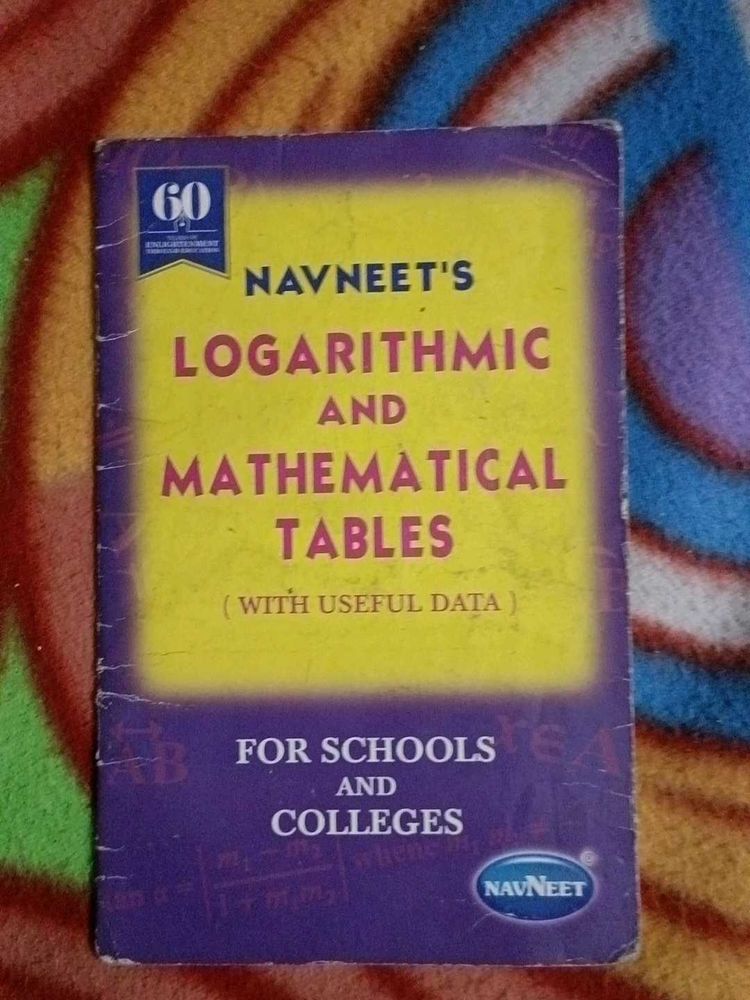 Navneet's Logarithmic &amp; Mathematical Tables