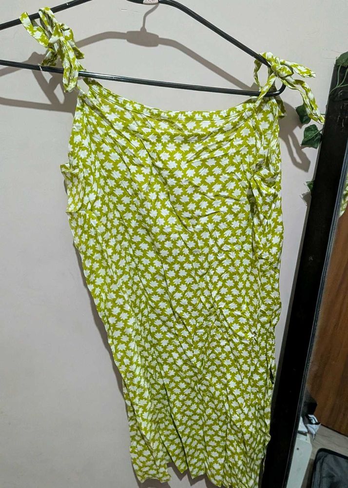 Lightweight Floral Print Summer Dress