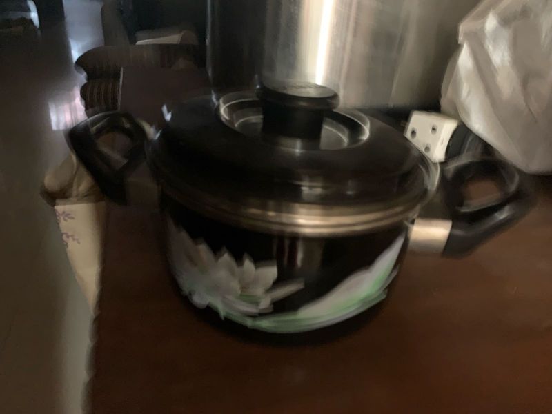 Enamel Cook and Serve Pot