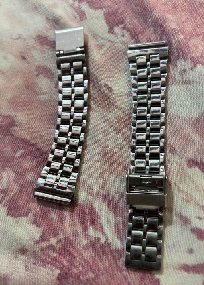 Watch Strap - Silver Metal