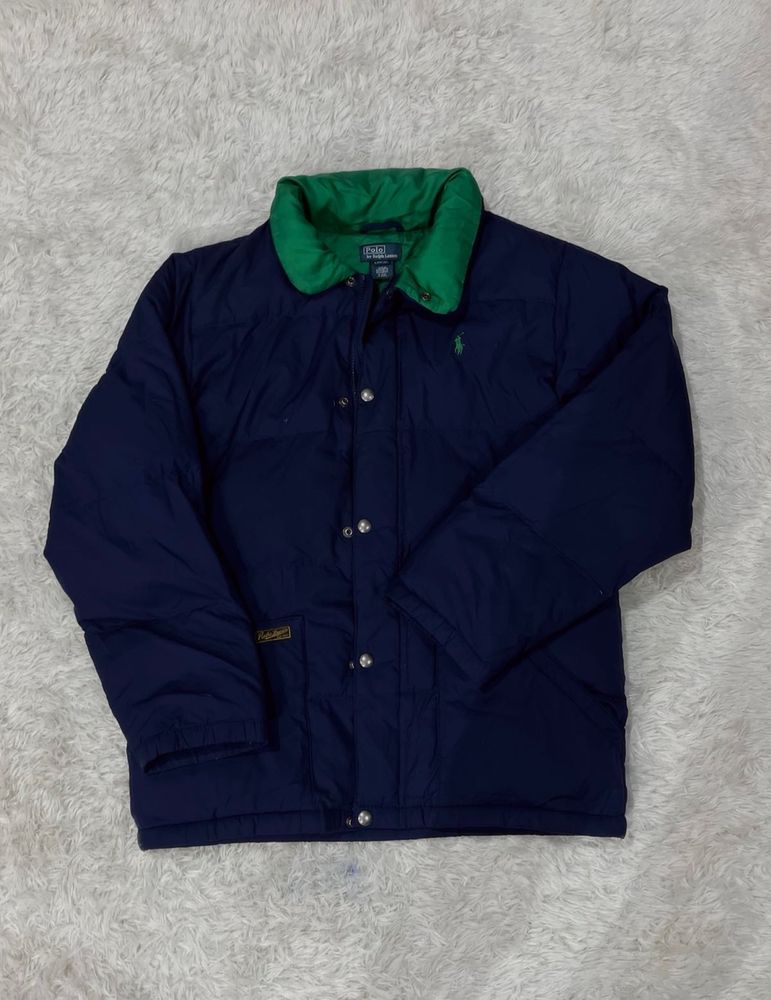 Polo Ralph Lauren Navy Puffer Jacket